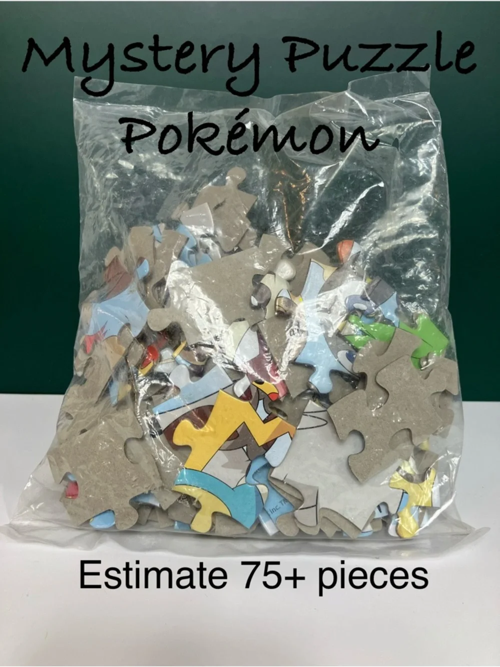 📦Mystery Pokémon Jigsaw Puzzle Bag - Multicolor Pieces (no box)